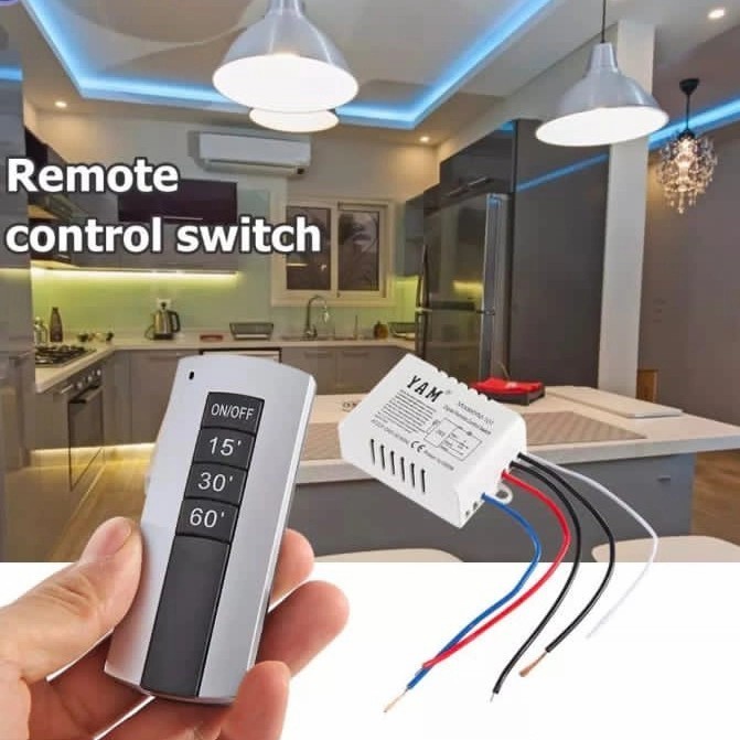 [COD] Modul Timer Remote Control Switch On Off Otomatis Lampu
