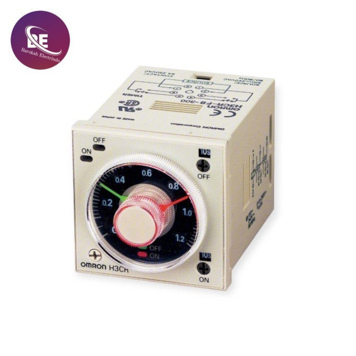 TIMER H3CR-F8 220V OMRON ORIGINAL /TIMER H3CR-F8 220V /2 jarum omron
