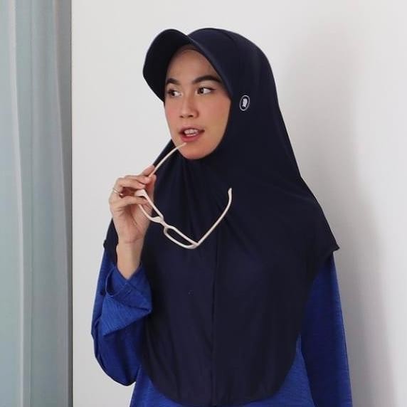 Hitjab - New Hijab Topi Instant Cap Hijab Olahraga Sport Muslimah