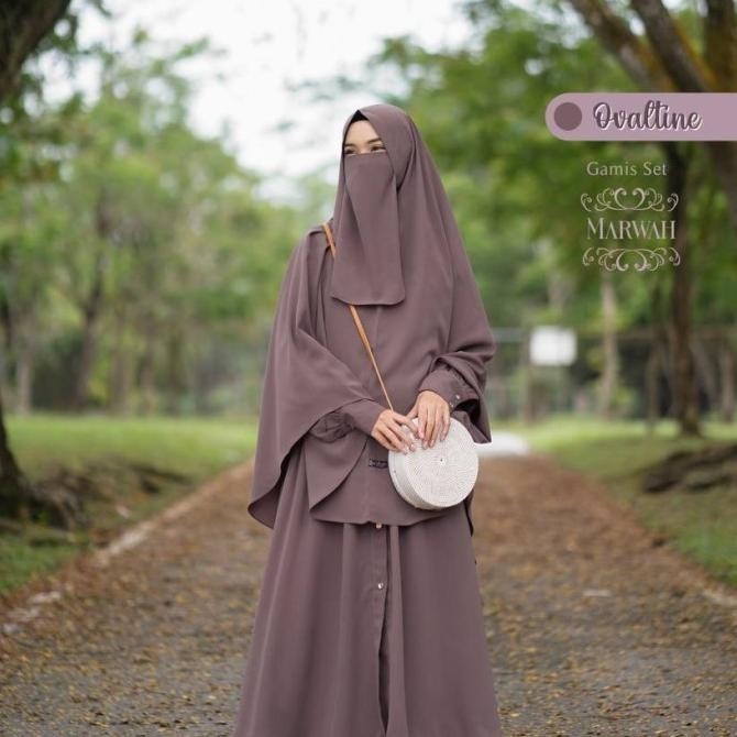 Gamis Marwah Tanpa Khimar (Dress Only) Ori Azda