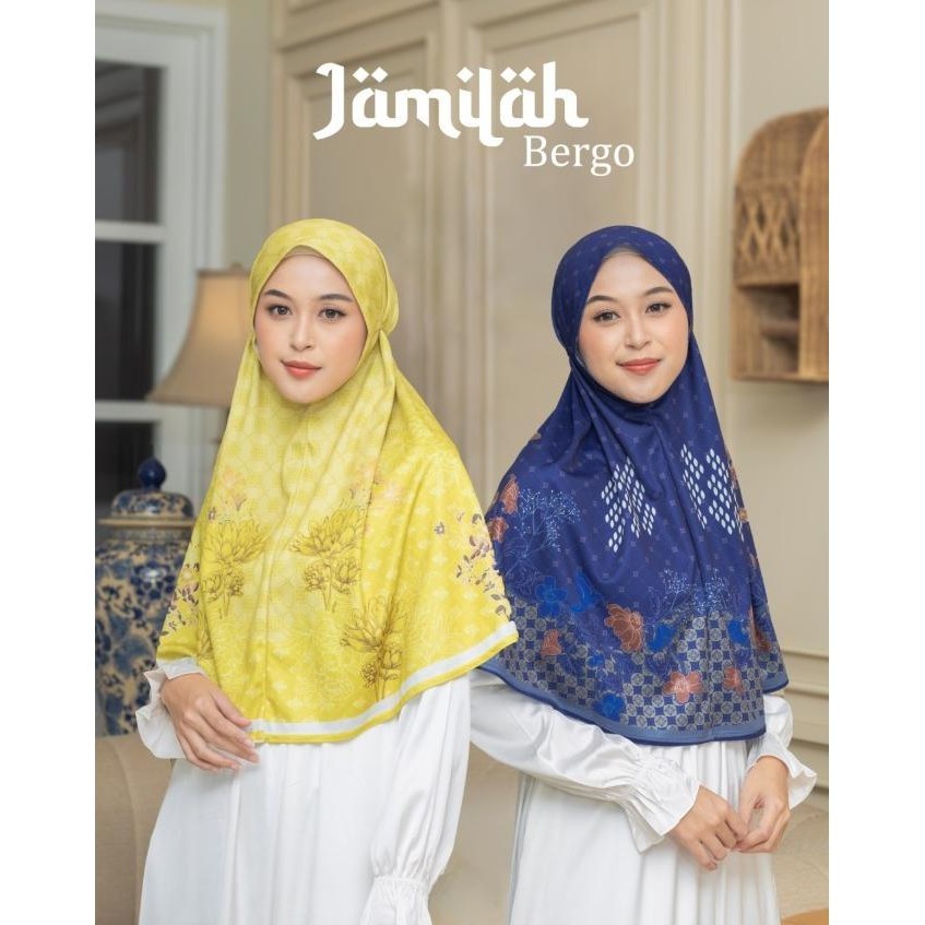 Bergo Jamilah Series | Jilbab Instant Bergo Maryam | Instant Baiti Pre