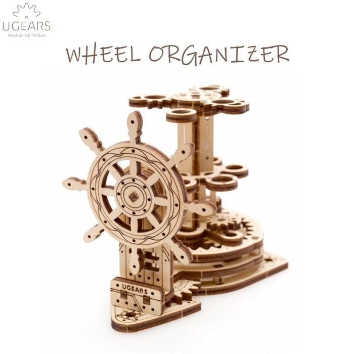 

HARGA DISC - UGEARS WHEEL ORGANIZER Tempat Pensil/Pena Office Stationary Unik
