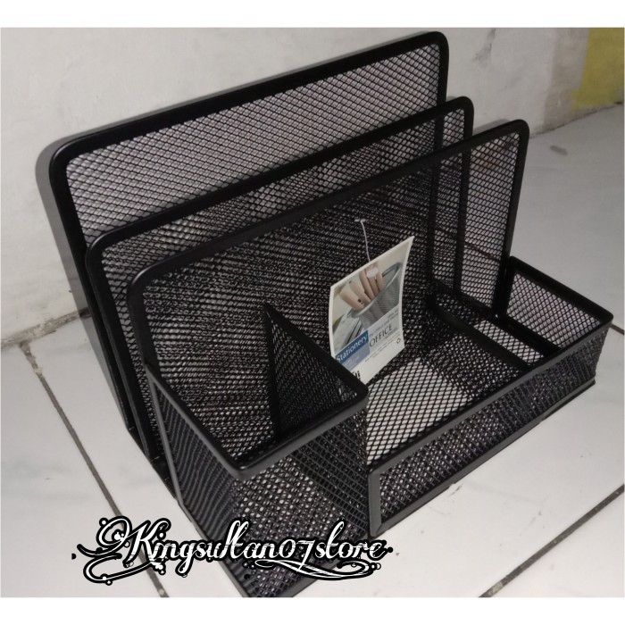 

TERMURAH - Organizer Meja/Tempat Dokumen - Hitam
