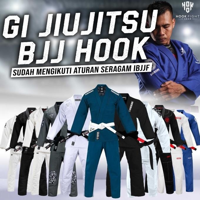 Gi BJJ Hook, Gi Jiujitsu, Gi Jujitsu, Bjj Gi, Gi Bjj, Gi Bjj Jiu Jitsu