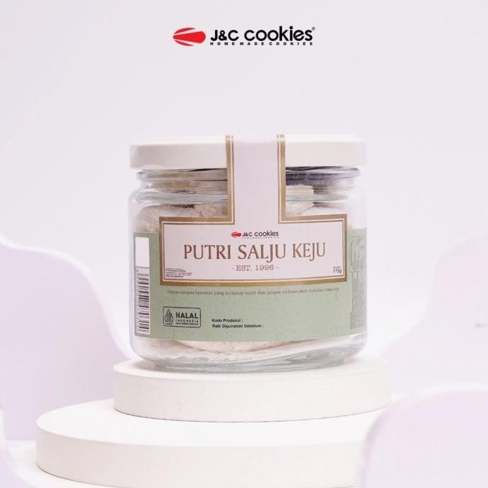 

New Kue Kering Putri Salju Keju Jnc J&C Cookies Jar Kaca Limited Edition