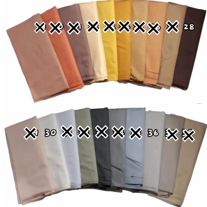 Hijab Kerudung Jilbab Segi Empat Jumbo Syar'I Saudia Umama