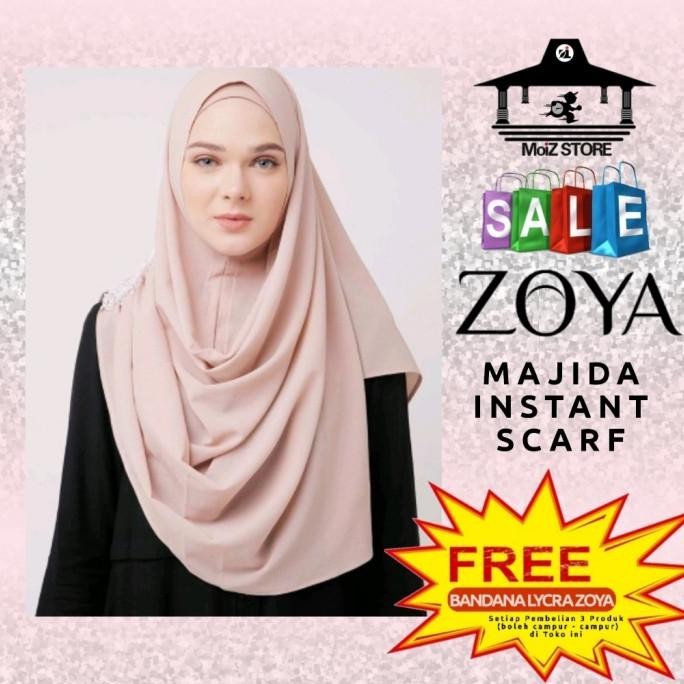 Majida Instant Zoya / Jilbab Instan Hijab Instant Bergo Kerudung