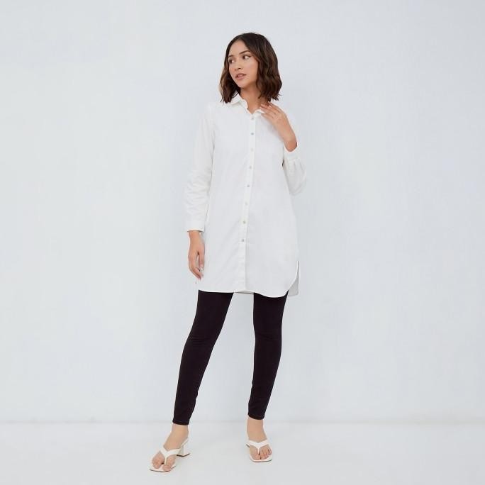 Point One Bianca White Tunik