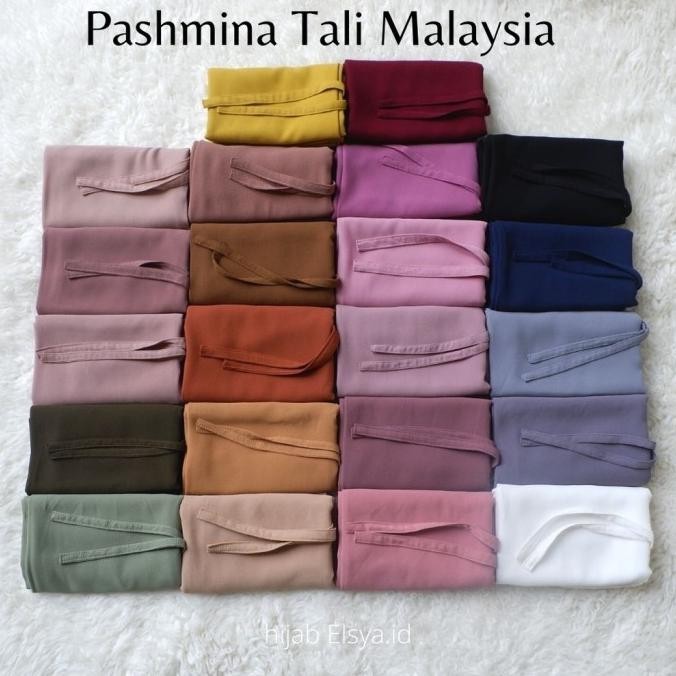 Pashmina Malaysia Tali, Pashmina Malaysia Tali, Pashmina Premium Tali