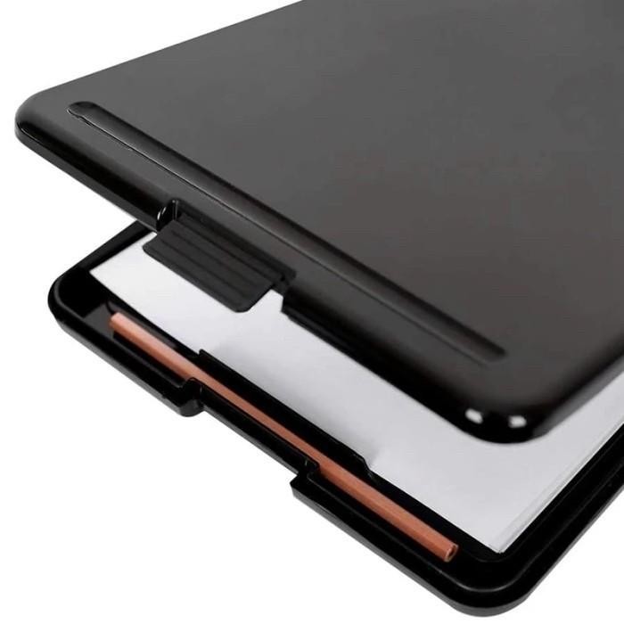 

Triple W 2 In 1 Clipboard + Storage Alas Papan Ujian Jalan Tulis Clip