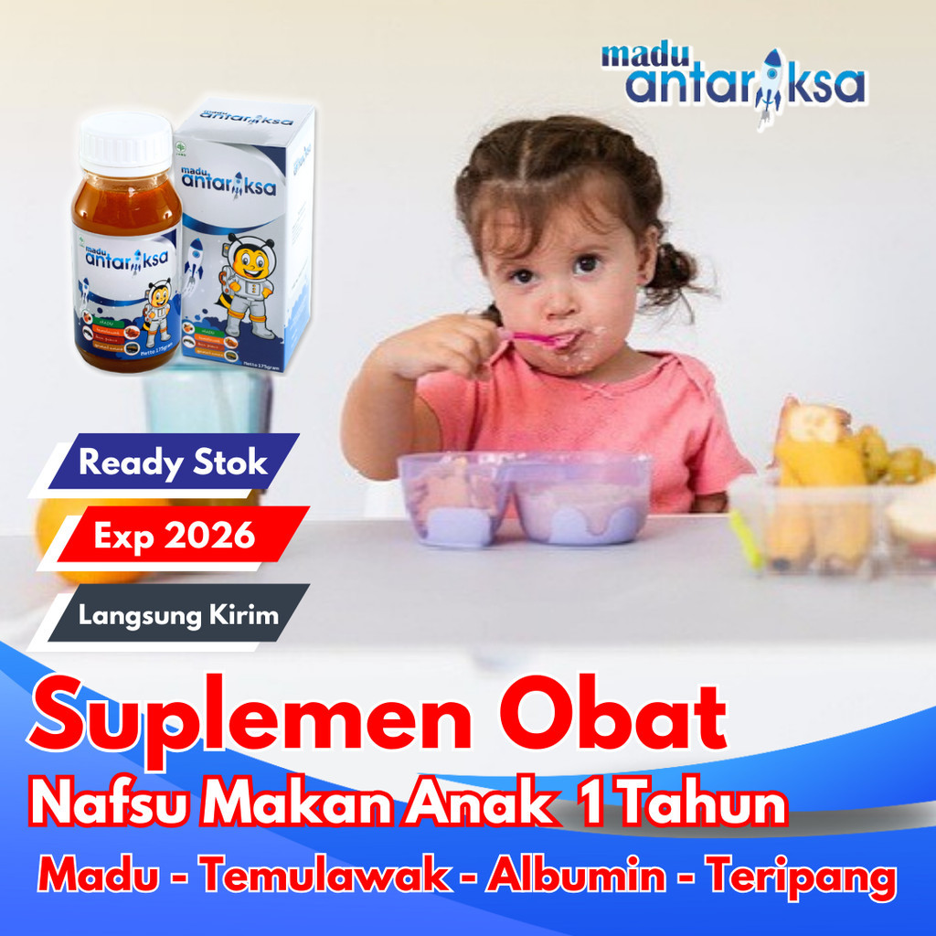Vitamin Suplemen Obat Penambah Nafsu Makan Anak 1 Tahun