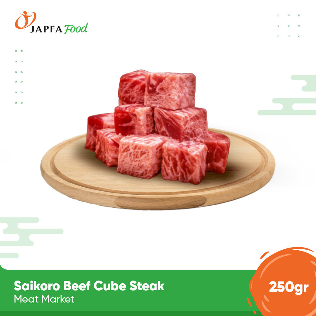 Saikoro Beef Cube Steak 250 gr