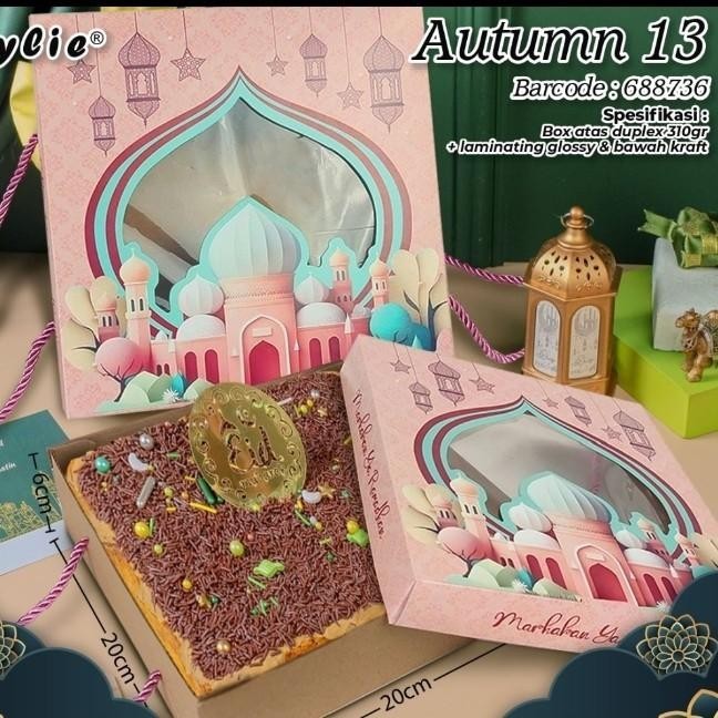 

Box Lebaran 20X20 X6Cm Box Lebaran Bolu Brownies Lapis Legit Lebaran 052