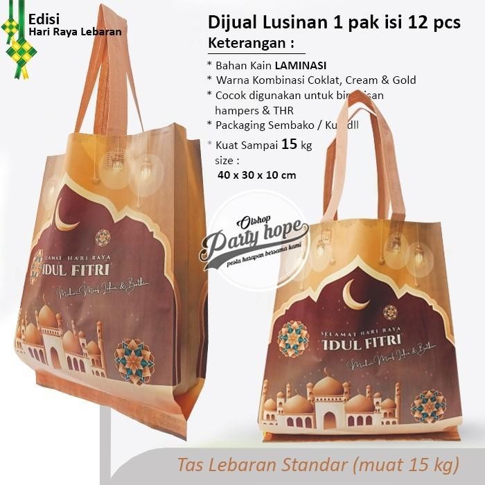 

(Isi 12) Tas Souvenir Goodie Bag Kantong Idul Fitri Lebaran Ramadhan M 081