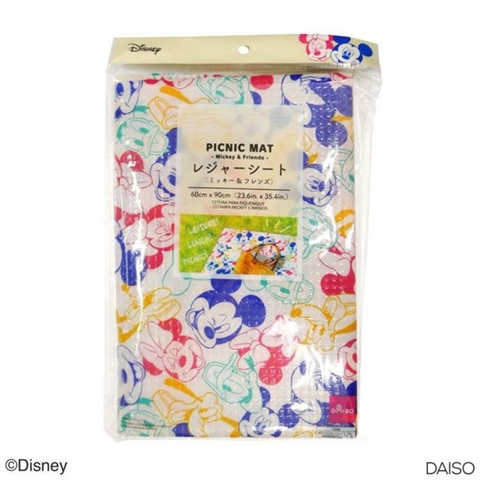 Order Sekarang Daiso Picnic Mat - Mickey And Friends -