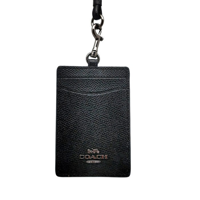 

Original Coach Id Card Holder Landyard Metal Logo