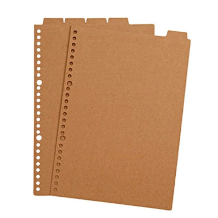 

Paper Divider A4 Muji - Pembatas Binder A4 Muji