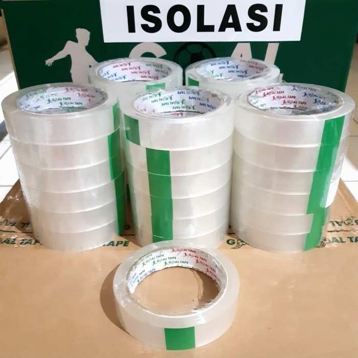 

Isolasi Murah 1" 65 Mtr/ Solasi/Lakban/Isolatip/Selotip/ Dus An
