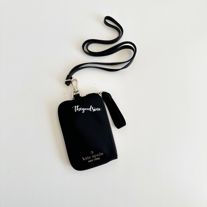 

Lanyard Branded Ori - Kate Spade Chelsea The Little Bett Black Lanyard