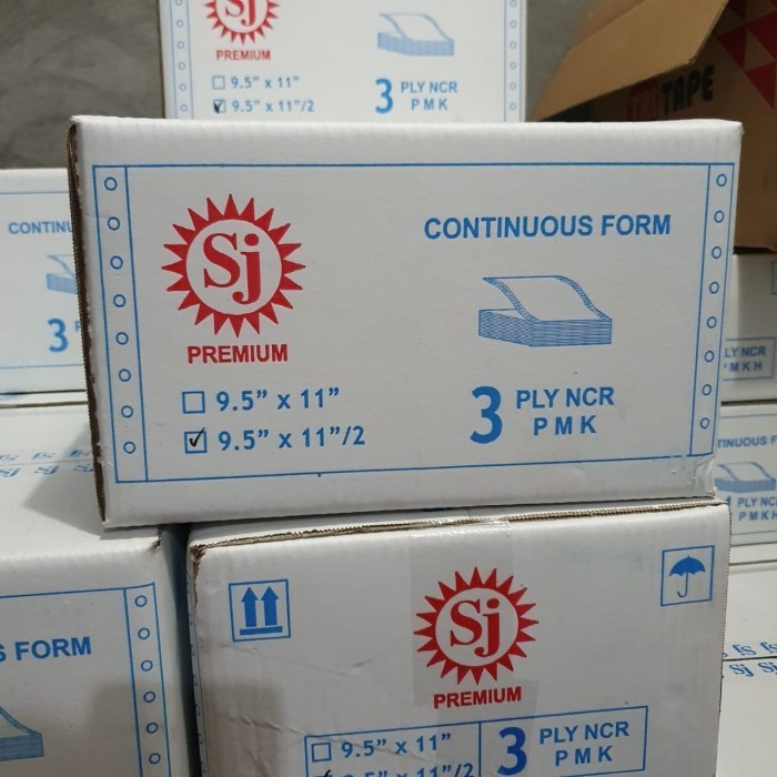 

Continous Form 91/2X11 3 Ply (K3 Utuh Dan Potong Tengah)