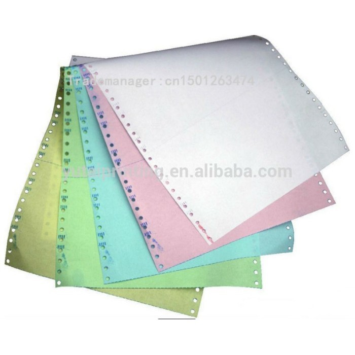 

Kertas Komputer / Continous Form 5 Ply Polos