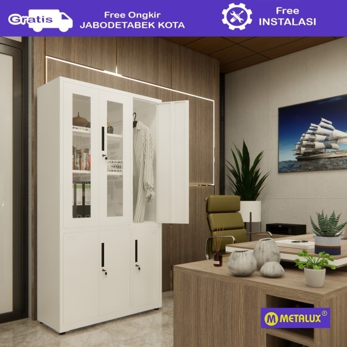 

Metalux Kiyosu - Lemari Kantor/Arsip Metal Office Cabinet