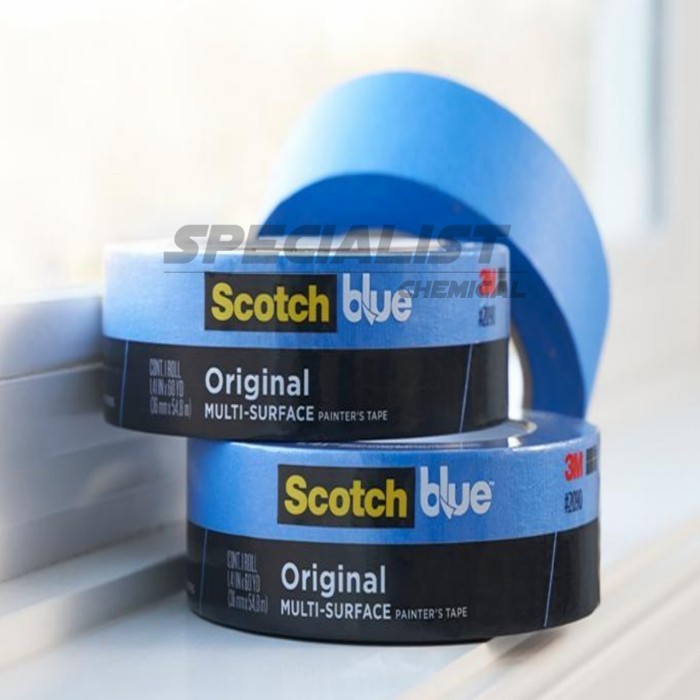 

Masking Tape 3M 2090 Biru - Scotch Blue Painter Tape 48Mm X 50M