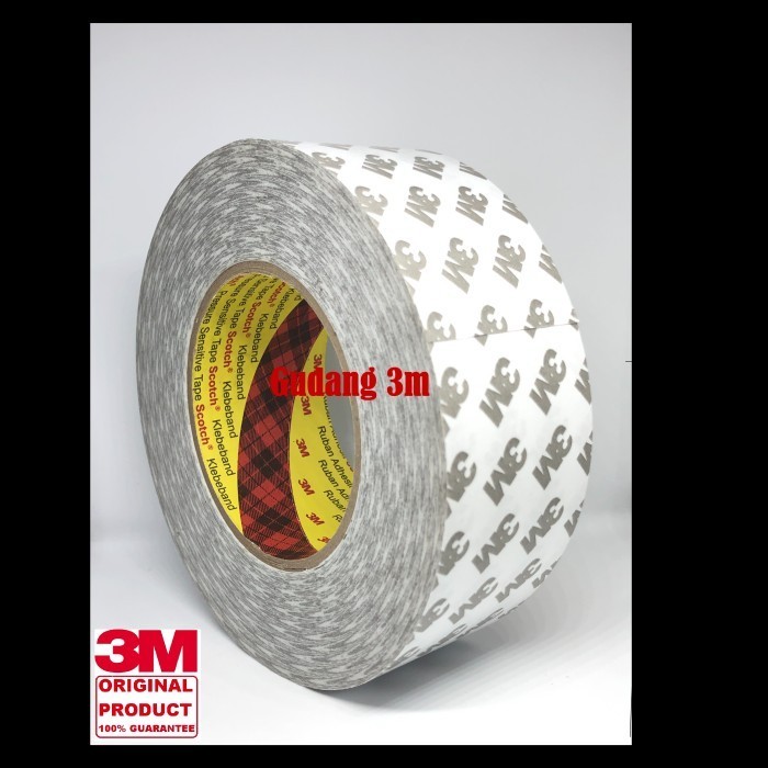 

7385/9075I Double Tape 3M Abu-Abu 48Mm X 50M Original