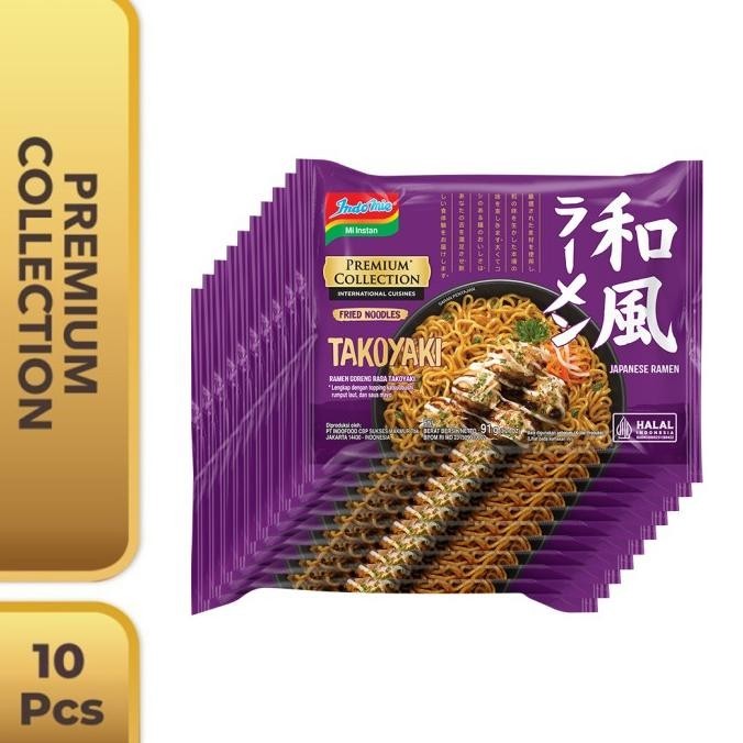 10 Pcs - Indomie Japanese Takoyaki