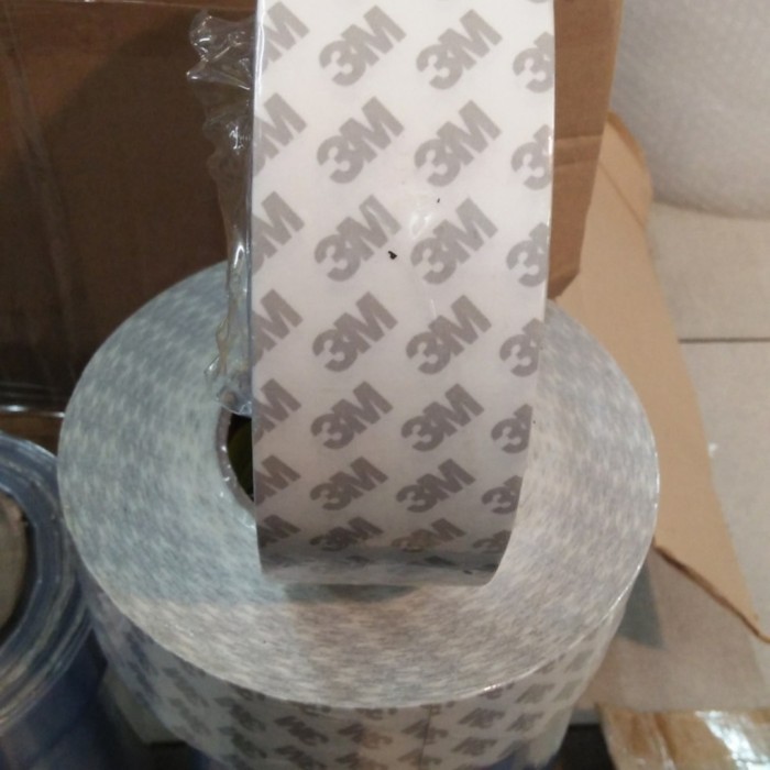 

3M Dobel Side 9075 Lebar 7Cm X 50 Mtr-Double Tape Tissue