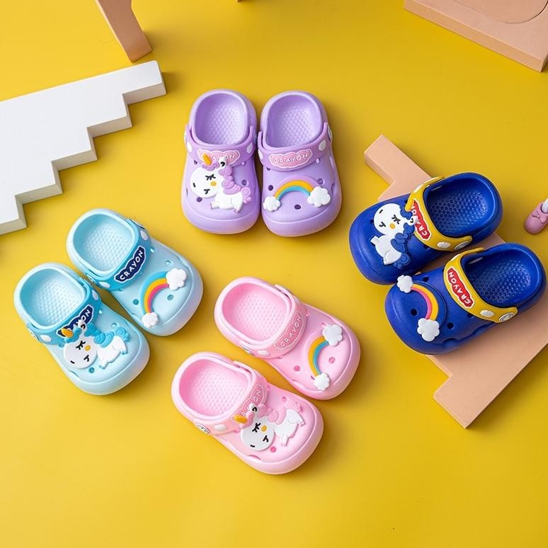 CR - Toko1234. Sandal Anak Perempuan Karet UNICORN Import. TERLARIS