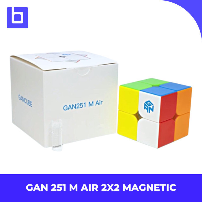 Rubik 2X2 Gan 251 M Air Magnetic Cube 2X2 Stierless