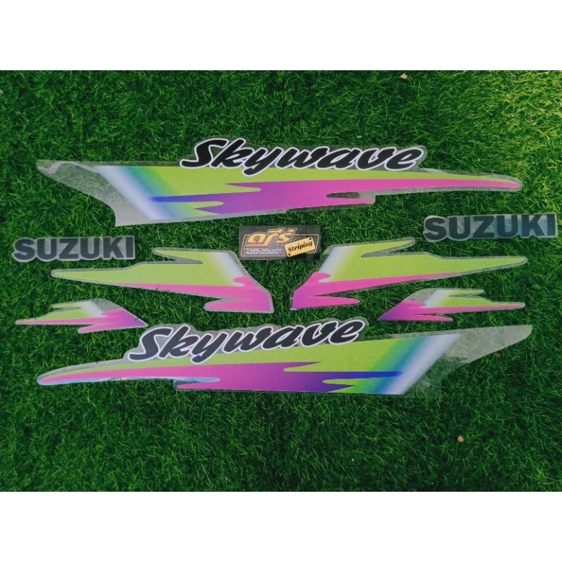 Striping Skywave Transparan custom