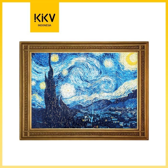 Kkv Mainan Puzzle Vincent Van Gogh Classic Kreatifitas Anak 1000 Pcs