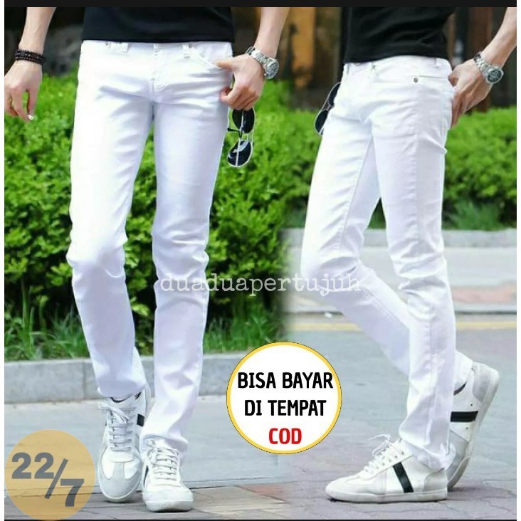 FORMAL CASUAL KOREAN // CELANA PANJANG PRIA CELANA PANJANG PUTIH PRIA CELANA CHINO PUTIH PRIA