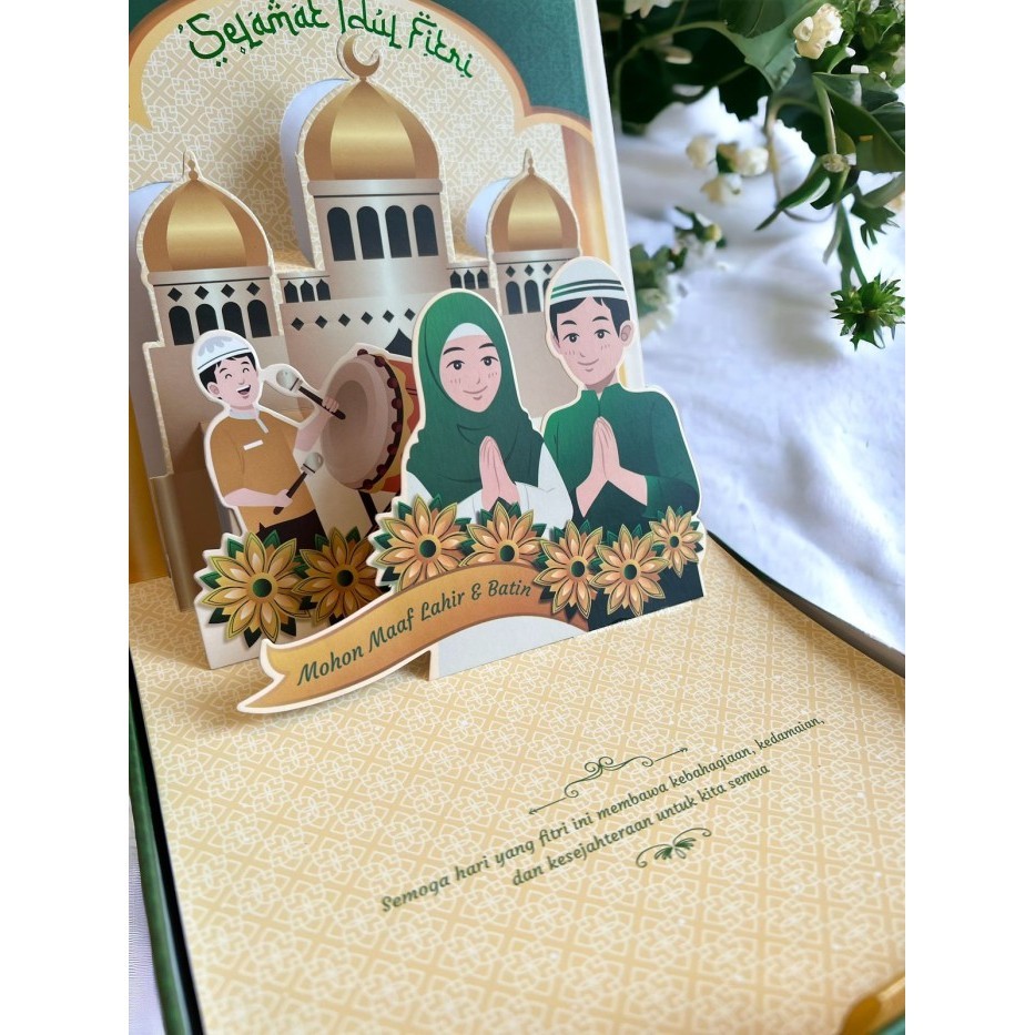 

Hardbox Idul Fitri Packaging Kotak Hampers Lebaran Uk 22X22X8 Cm 012