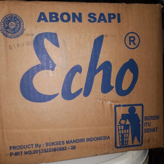 

Abon Sapi Merk "Echo" Kemasan 1Kg