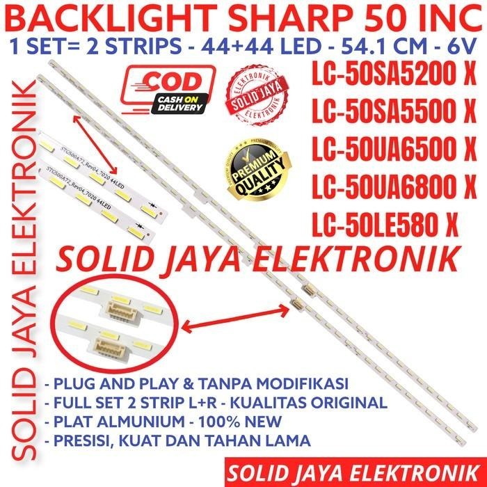 BACKLIGHT TV LED SHARP 50 INC LC 50UA6500 50UA6800 50UA LAMPU BL SMD