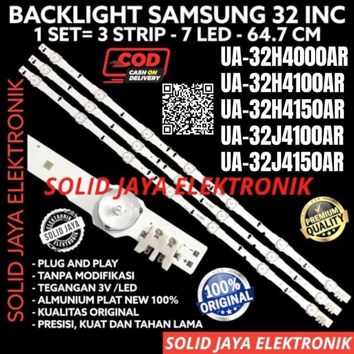 BACKLIGHT TV LED SAMSUNG 32 INC UA 32H4000 32H4100 32H4150 AR LAMPU BL
