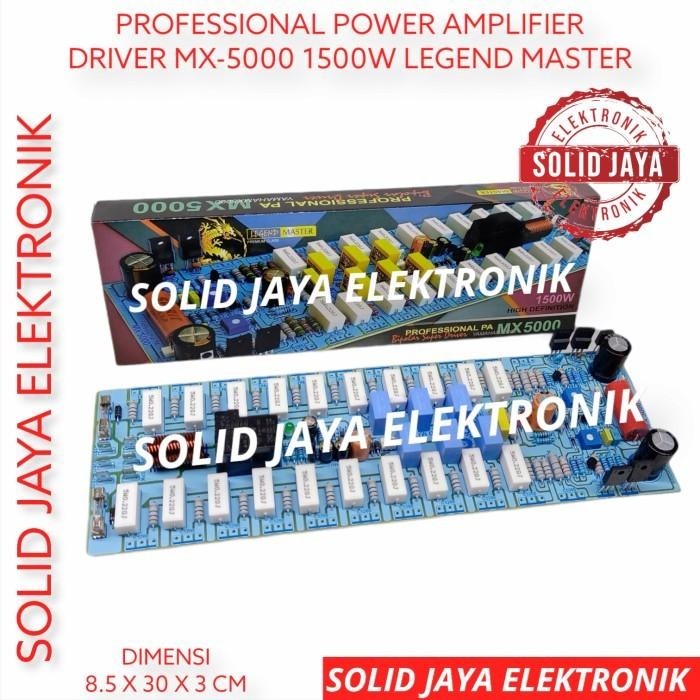KIT PROFESIONAL DRIVER AMPLIFIER YAMAHA MX5000 1500W LEGEND MASTER