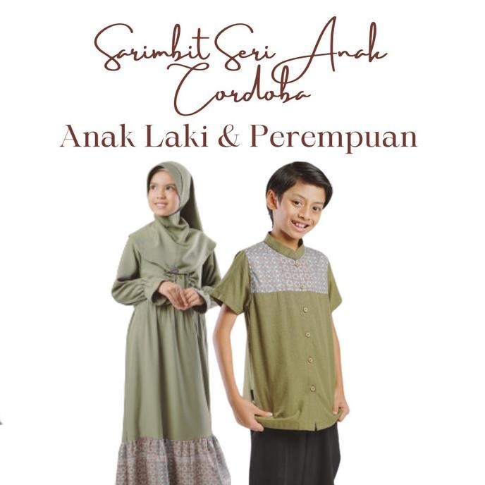 Sarimbit Elzatta Sarimbit Cordoba Anak Elzatta 2023 Baju Couple Anak Original
