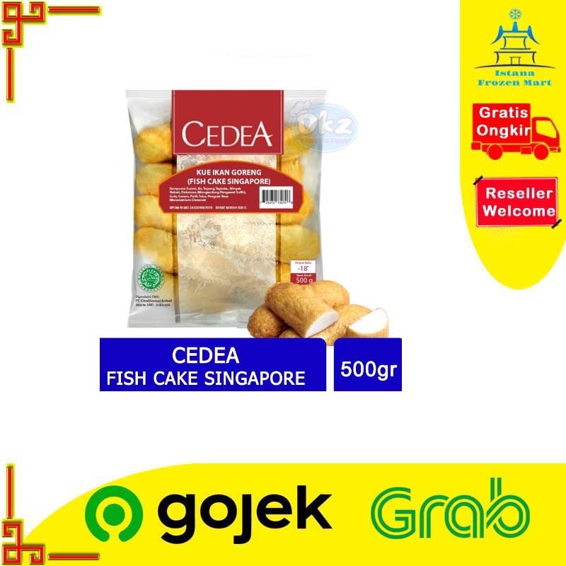 

Fish Cake Singapore CEDEA Otak Otak Ikan 500 GR