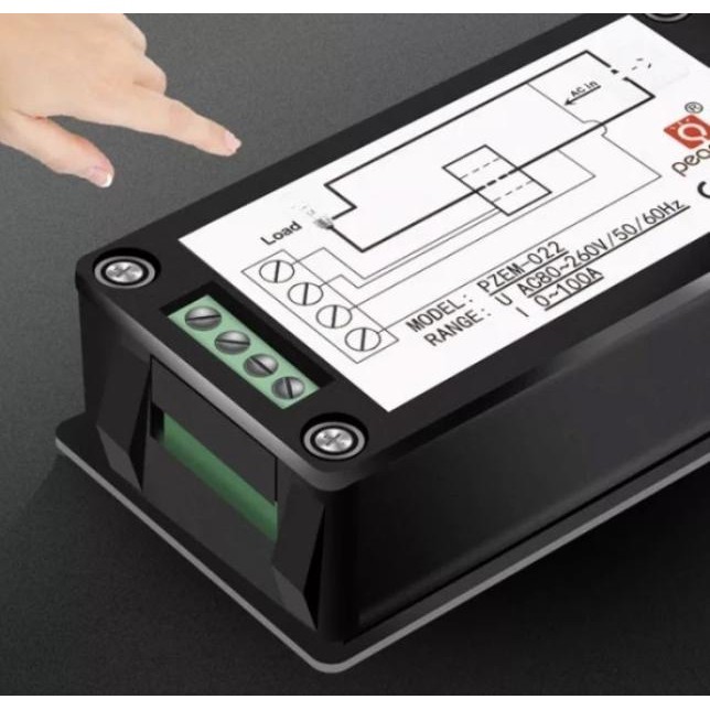 Ac Digital Watt Meter Pzem-022 100A Peace Fair Kwh Meter With Coil Ct |Diskon Murah