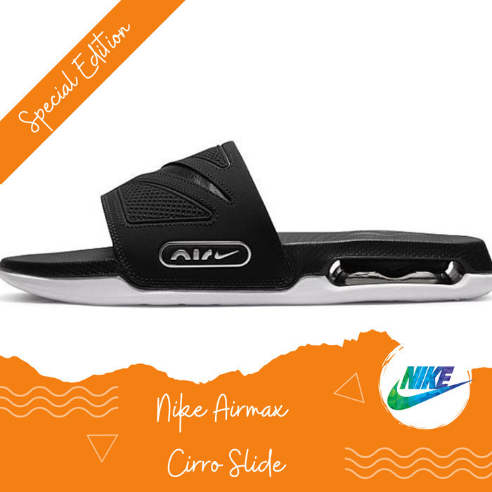 Sneakers Sandal Nike Airmax Air Max Camden Slides Black 100% Original