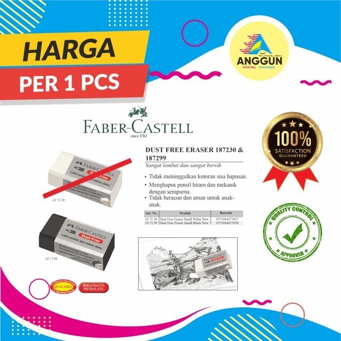 

Penghapus Hitam Fabercastell 187299