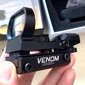 Red Dot Sight, Teleskop Titik Tengah, Teleskop Paser, Red/Green Dot