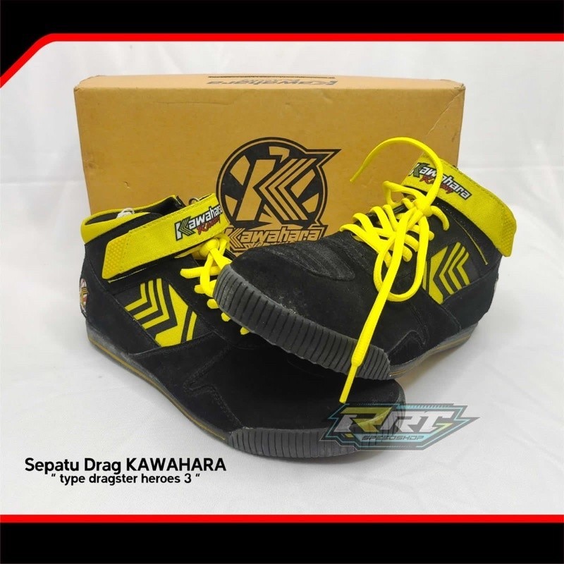 SEPATU DRAG BIKE KAWAHARA RACING DRAG PRO SERIES
