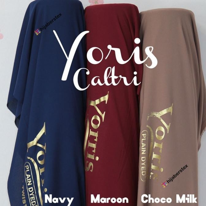 HijabersTex 1/2 Meter Kain YORIS CALTRI