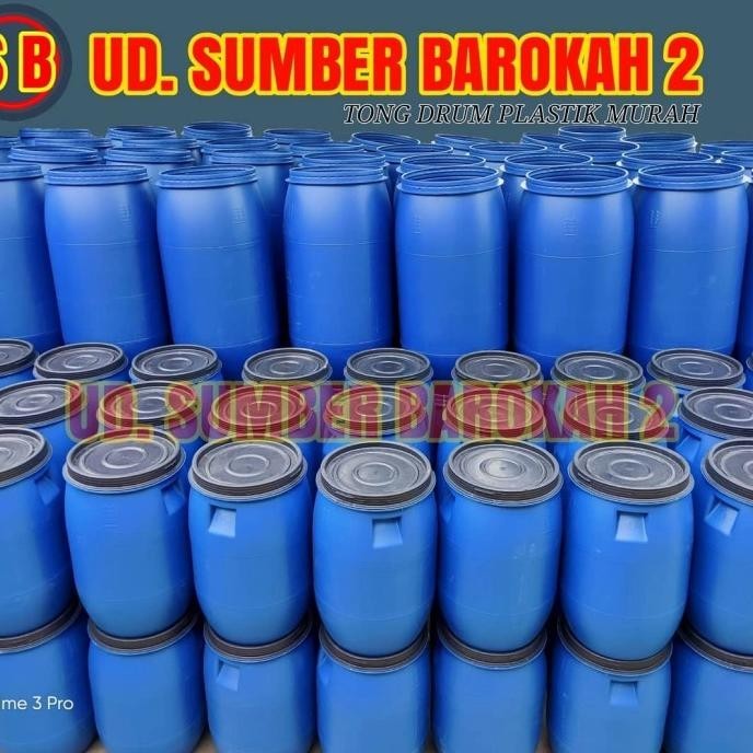 drum/tong sampah plastik