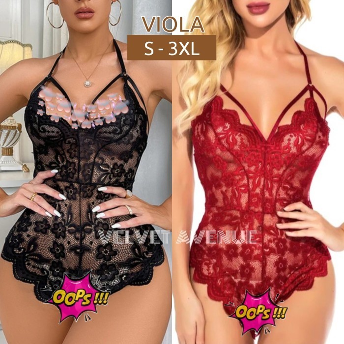 Lingerie Wanita Seksi Baju Tidur Malam Pertama Sexy Lingeri Fiola Hq